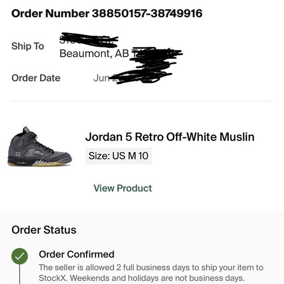 JORDAN 5 OFF-WHITE MUSLIN - Picture 9 of 15